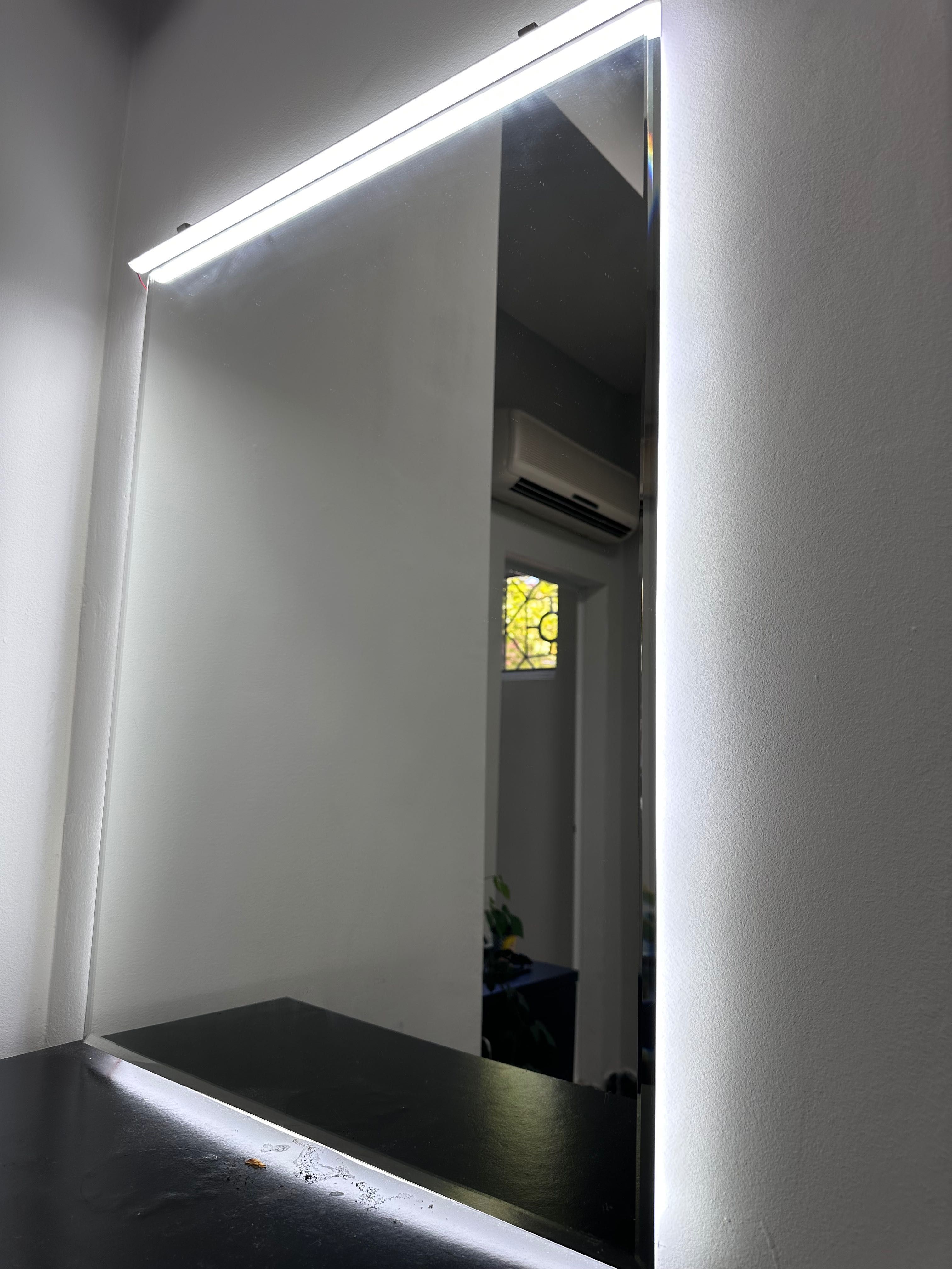 Огледало с LED подсветка – ръчна изработка