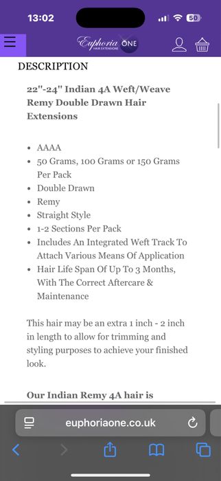 Euphoria One – Weft Indian Double Drawn