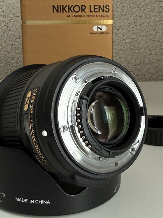 Nikon AF-S 20 1.8 N