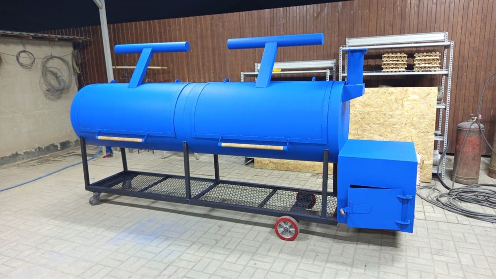 Офсетный смокер BBQ