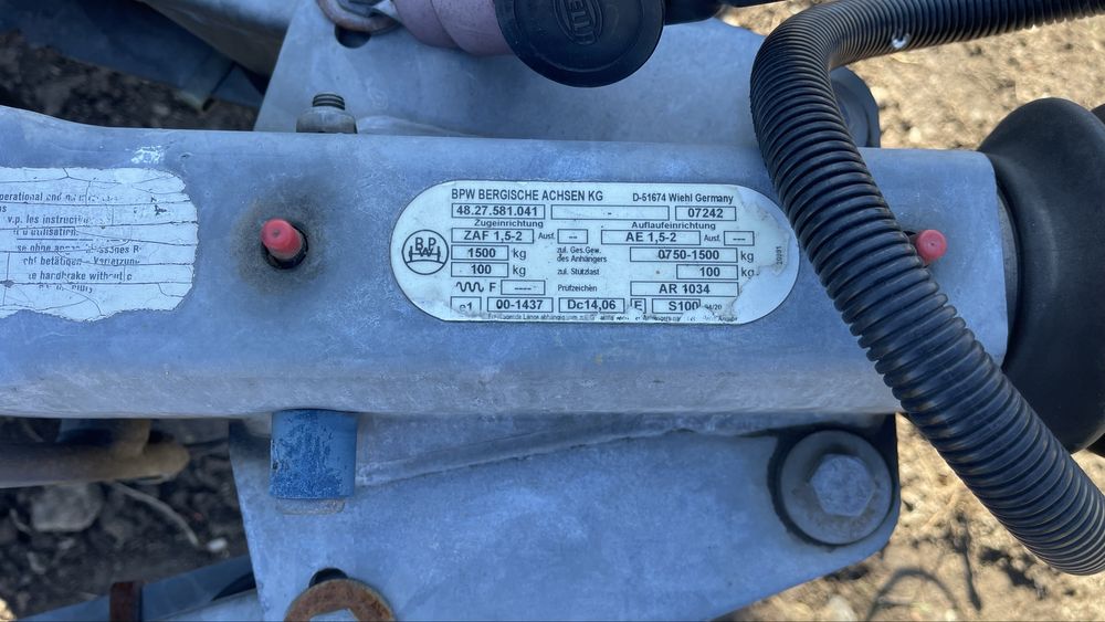 Remorca moto Hapert 1350kg