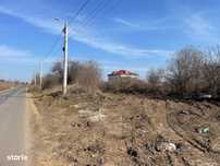 Teren De Vânzare -Str.drumul Gării Balotești Cu Deschidere  De 75 Ml.