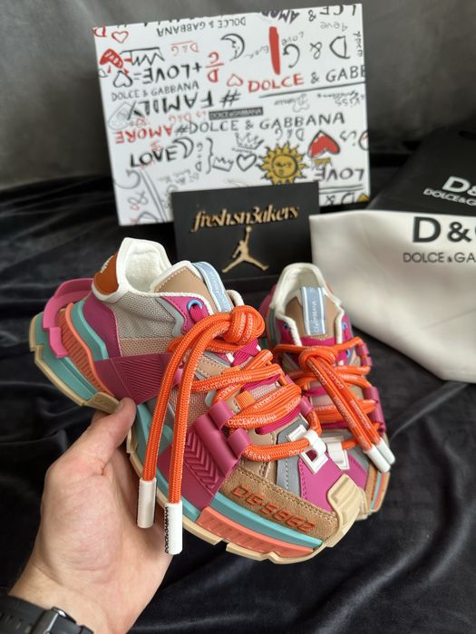 Dolce Gabbana Space Chunky Sole Multicolor (size 38)