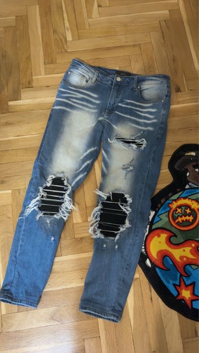 Amiri скъсани дънки