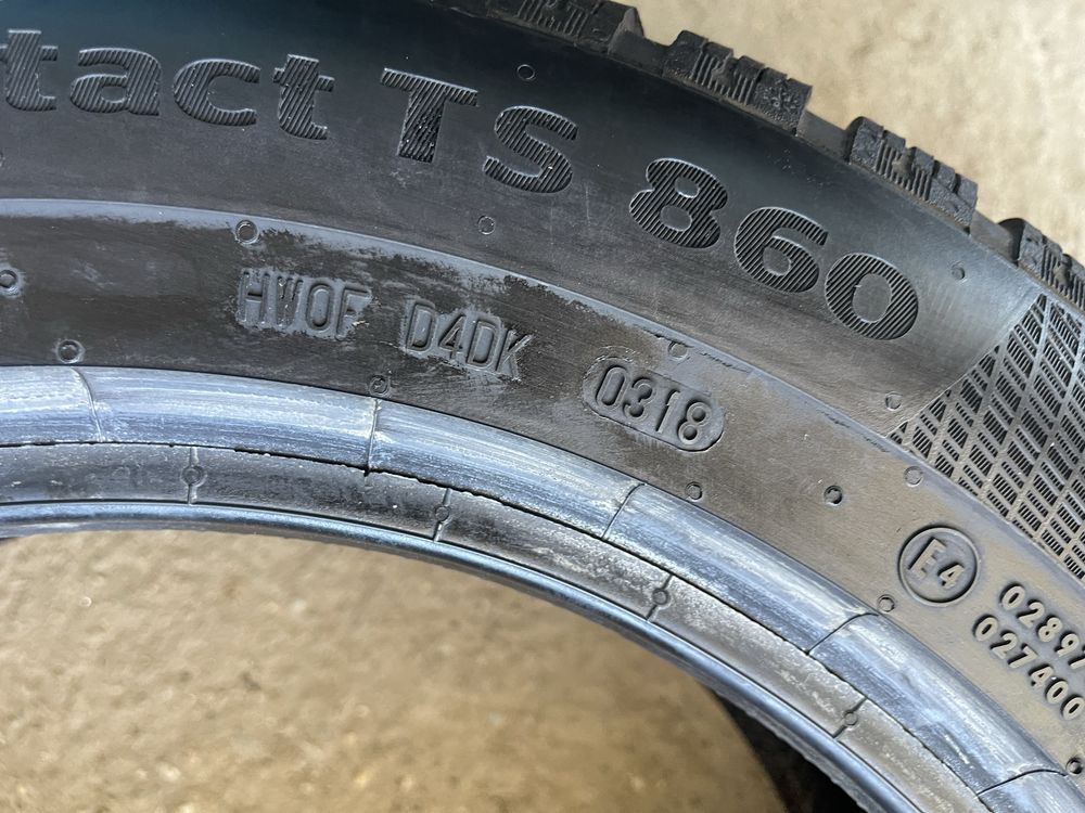 205/55R16 Continental WinterContact TS860 7.83 mm