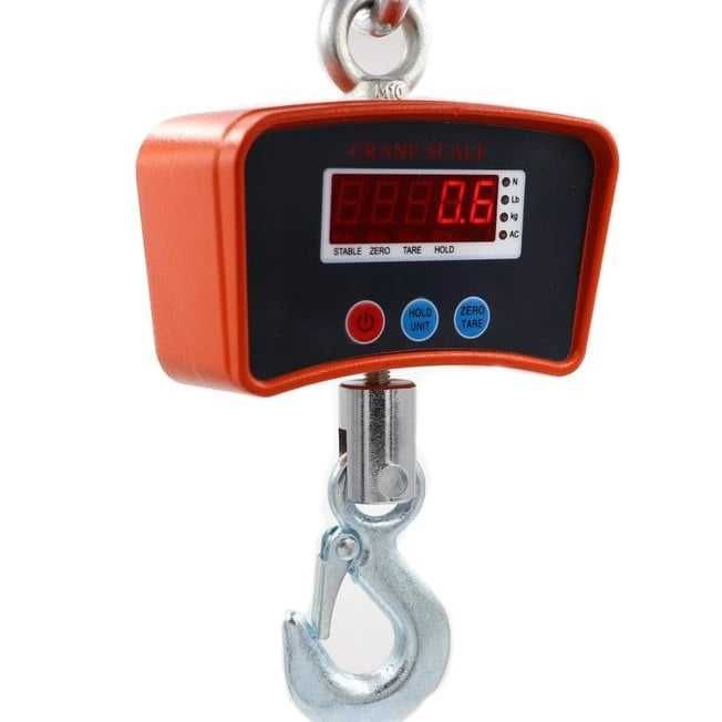 Cantar Electronic tip Macara, Metalic, Capacitate 1000 kg, Afisaj LCD