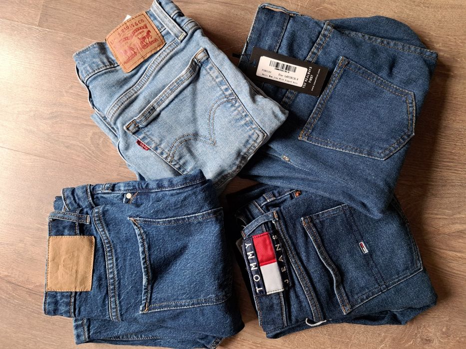 Дамски дънки Tommy Jeans,Zara,Levi's, I saw it first