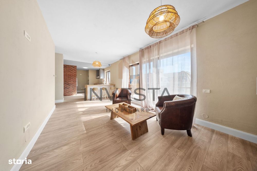 Penthouse exclusivist  cu 2 terase de 50 mp  si vedere panoramica