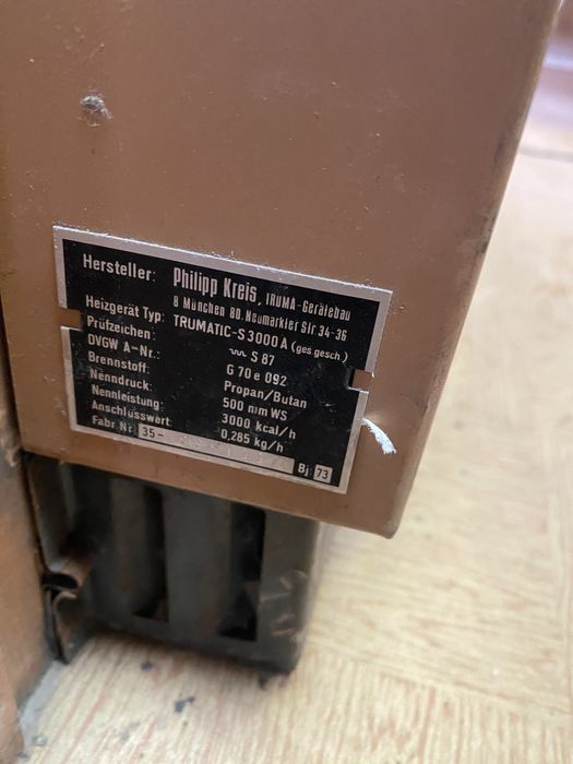 Truma s3000a incalzire rulota