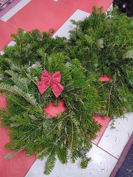 Vand coronițe din brad și balot .