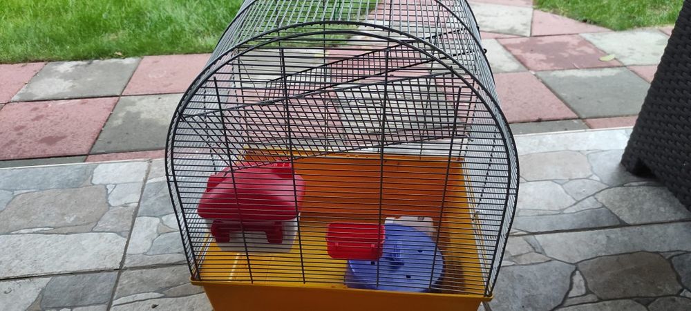 Transport curier 5lei Colivie/cușcă pasari/animale cu accesorii