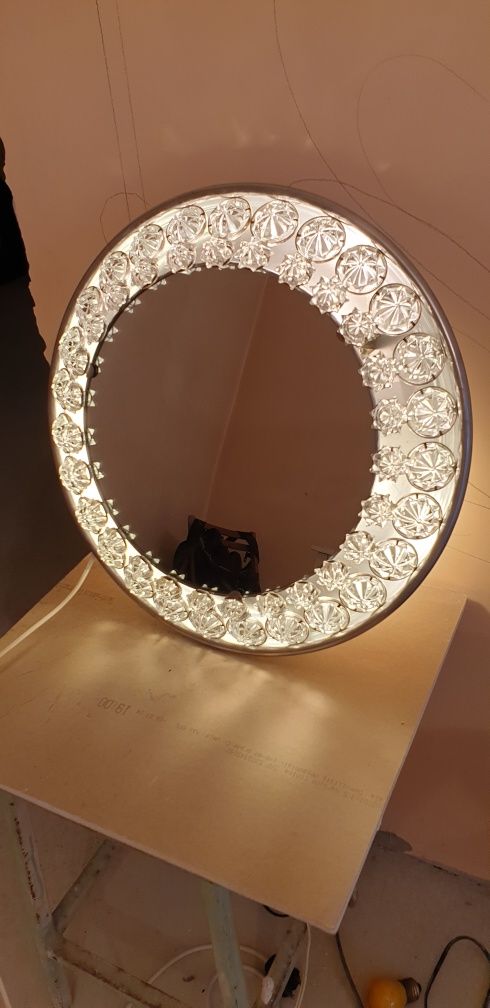 Accesoriu decorațiune cristal sticla Palwa Germania 1960