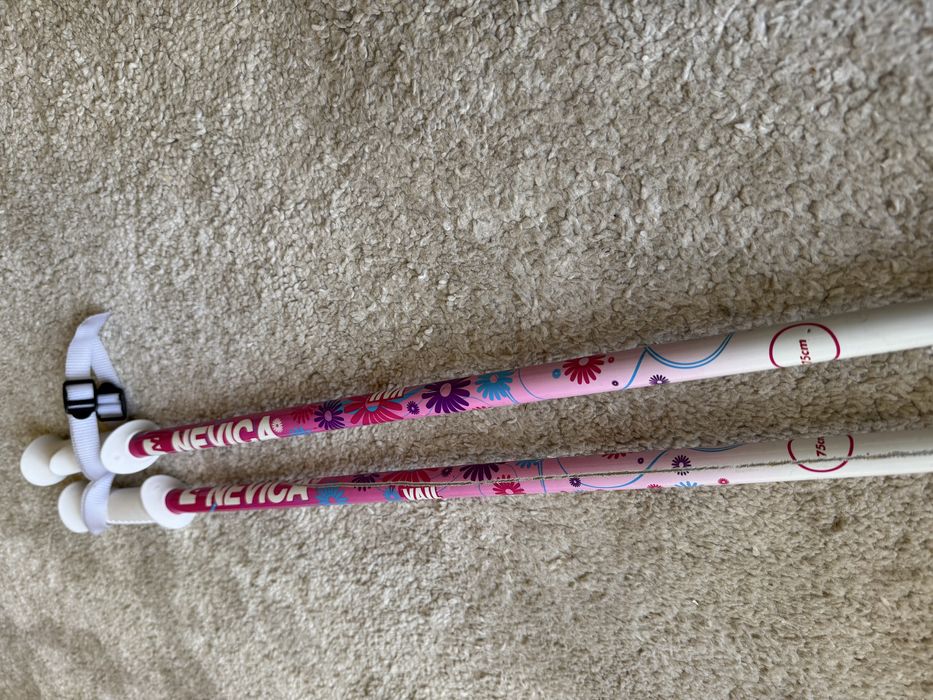 Clapari ski Rossignol, 19.5 MP + bețe