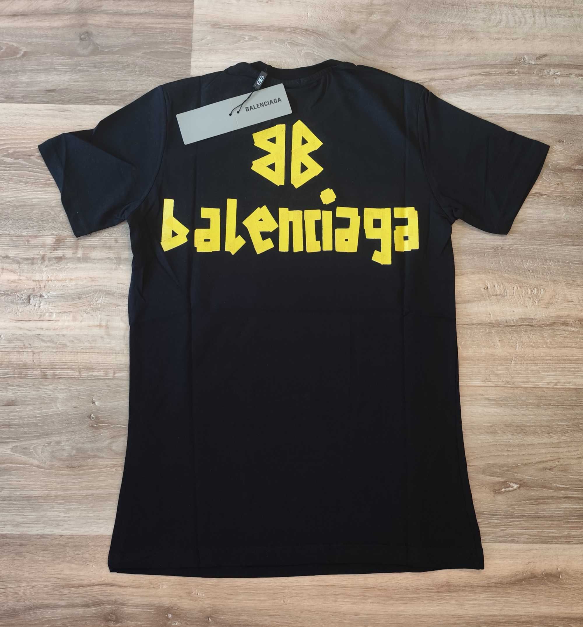 Мъжка блуза фланелка Balenciaga тениска 2024