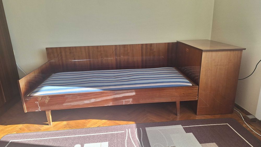 Единично легло с ракла и матрак