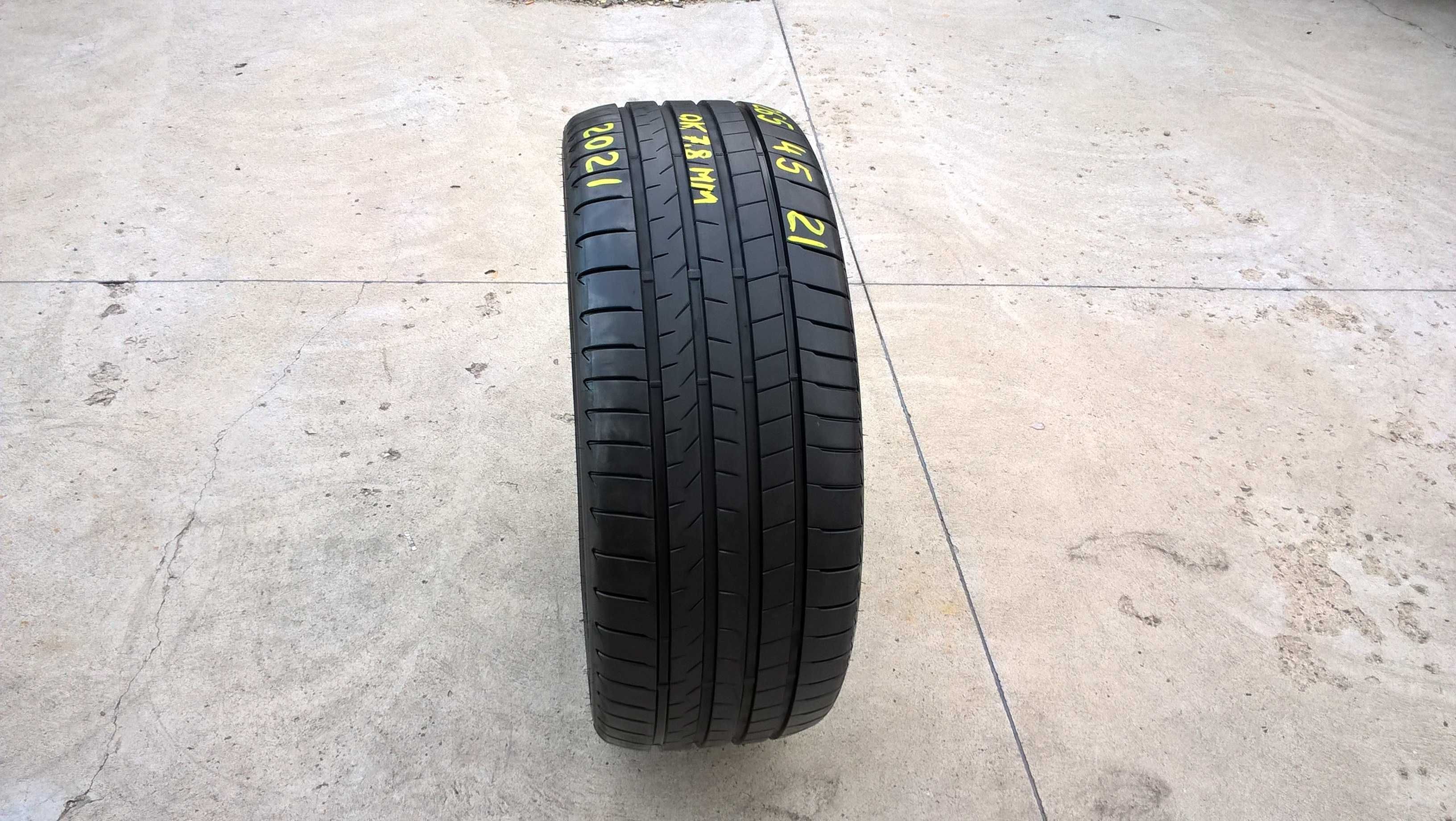 O anvelopa vara 265 45 21 bridgestone alenza 001 cu 7.8 mm 2021