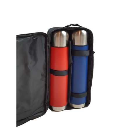 set 2 termosuri noi, 1 litru fiecare sau set cu 2 cani in geanta de  t