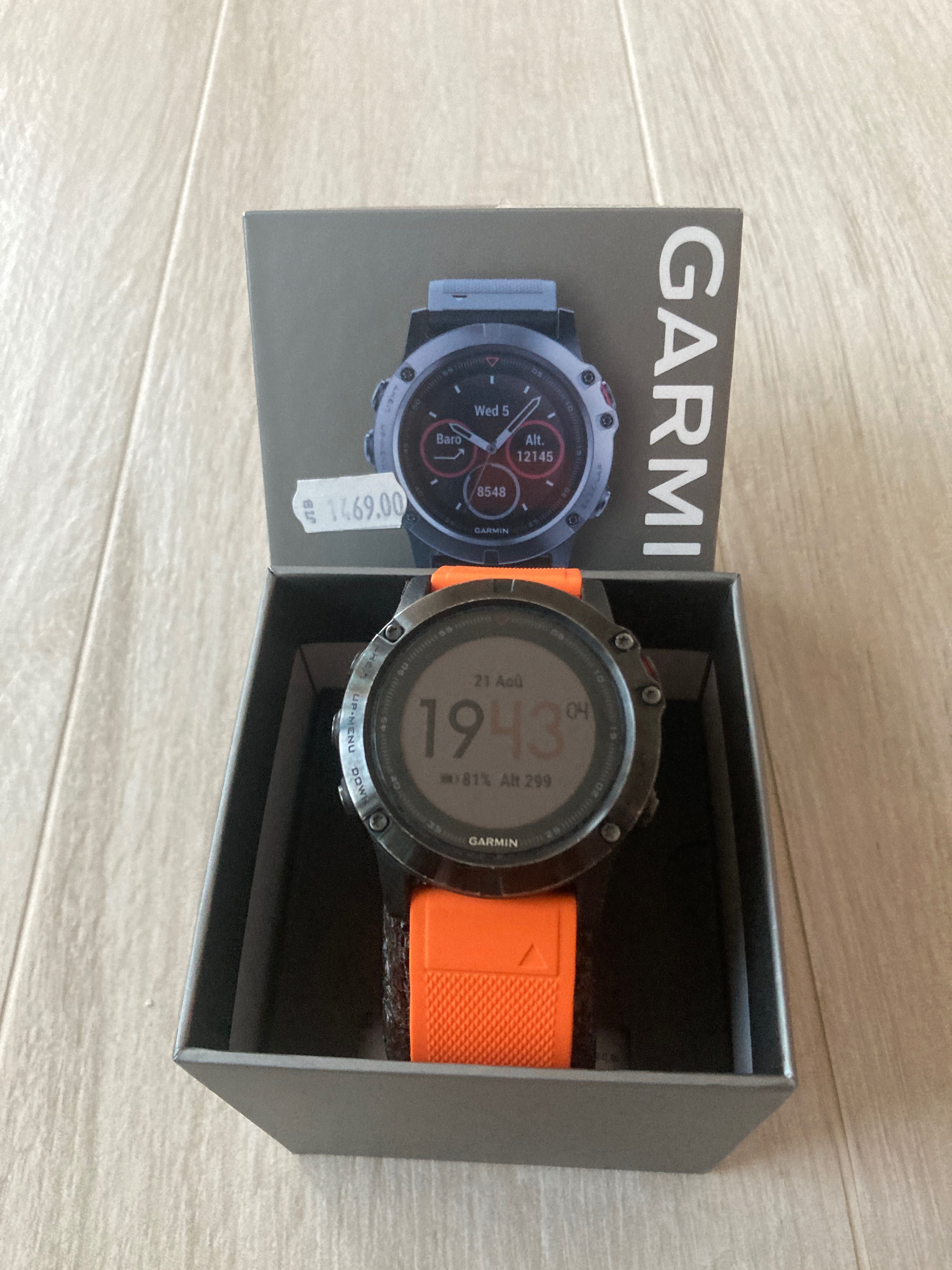 Garmin Fenix 5X Sapphire Limited Edition – Отлично състояние