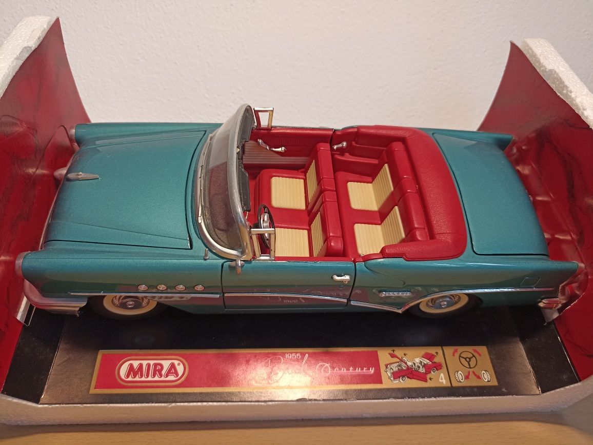 Buick 1955, macheta auto Scara 1:18, mira