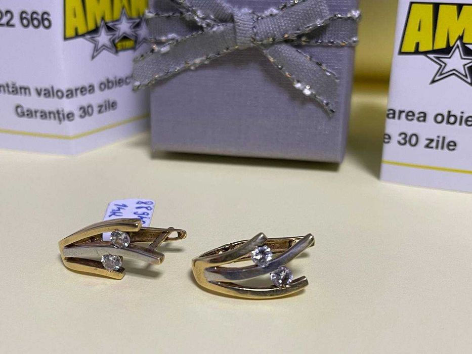 cercei aur 14k (efn) staramanet