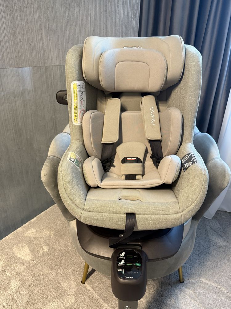 Pachet scaun auto rotativ Nuna TODL NEXT+Baza Isofix BASE Next i-size