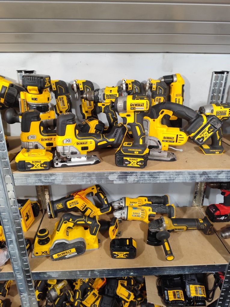 Акумулаторни машини Девалт DeWALT нови и използвани