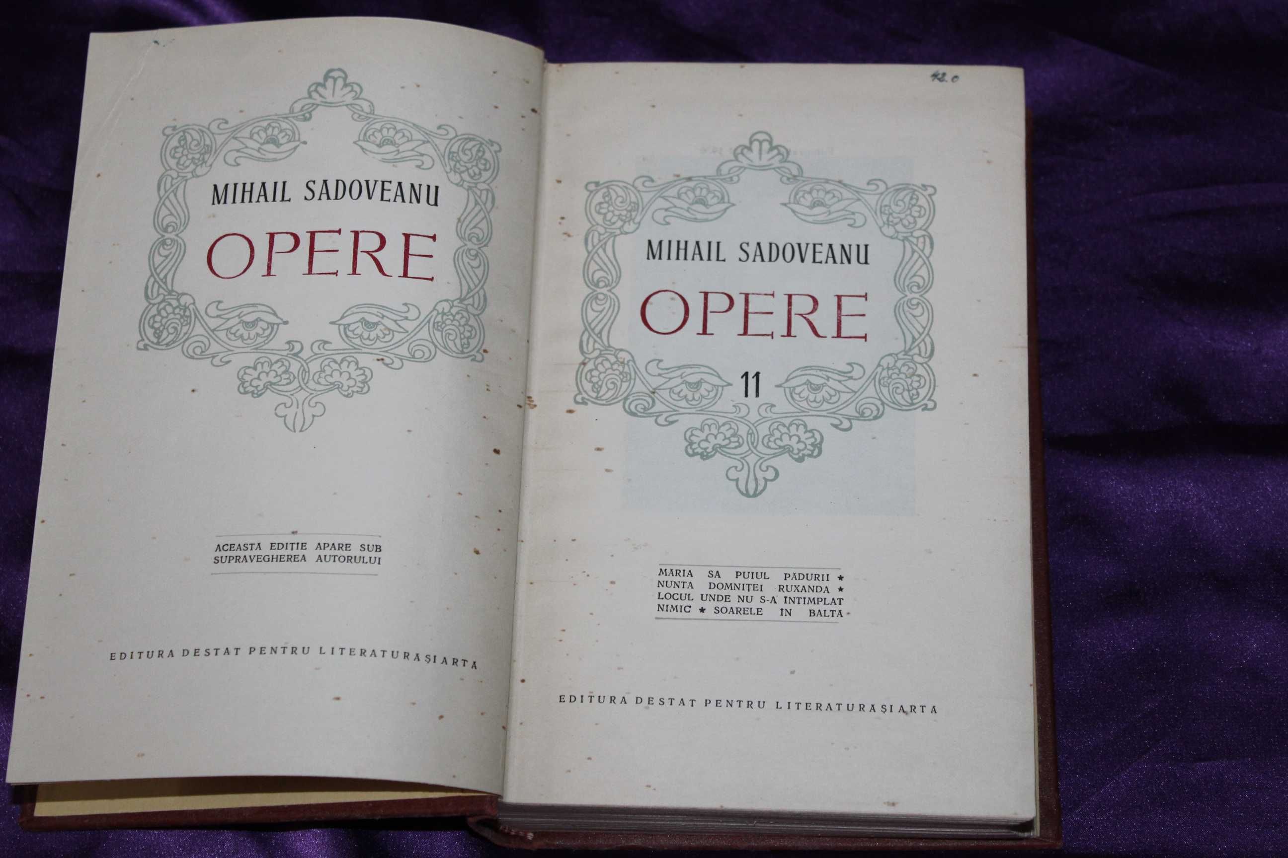 reviste Secolul 20 21 Scoala Sociologica Mihail Sadoveanu Opere 15 vol