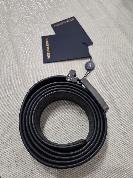 Мъжки колан Louis Vuitton- двулицев 100% кожа