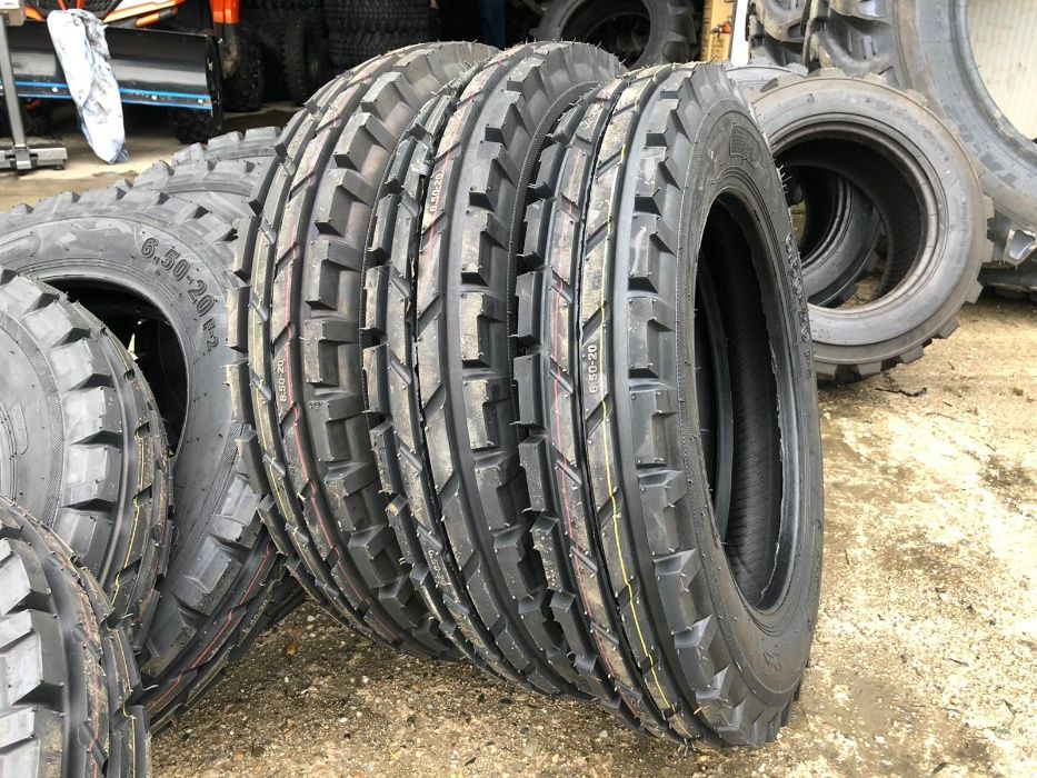 Cauciucuri noi 6.50-20 Breckner 10PR anvelope fata U650 R20