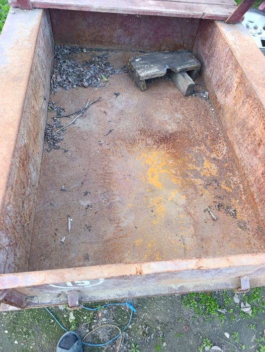 Оригинално ремарке за мото блок акме с спирачки и ръчна