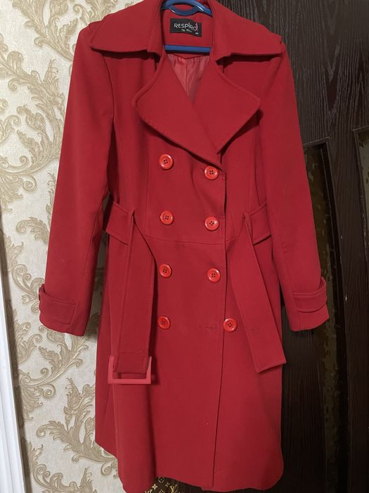 Зимнее платье и кофты, пальто, драповое , демисезонное, турция