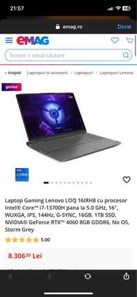 Laptop Gaming LENOVO LOQ