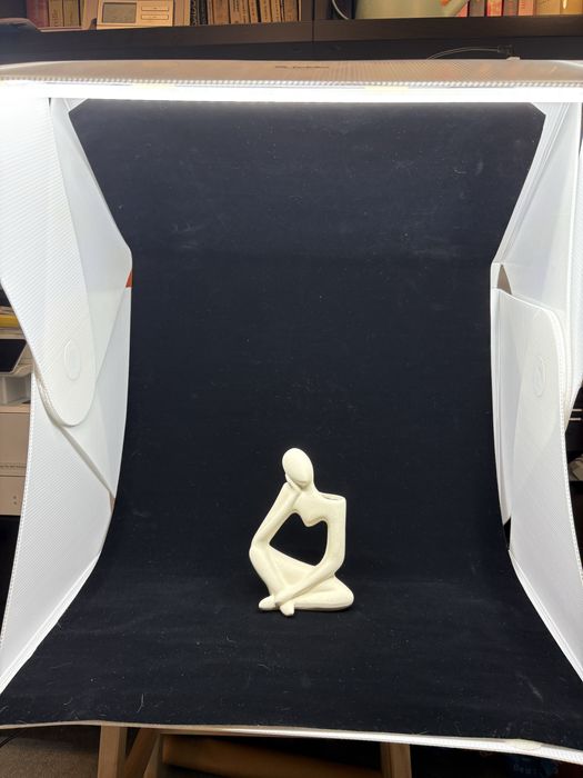 Foldio - studio pliabil + lumini si fundal pentru fotografii de produs
