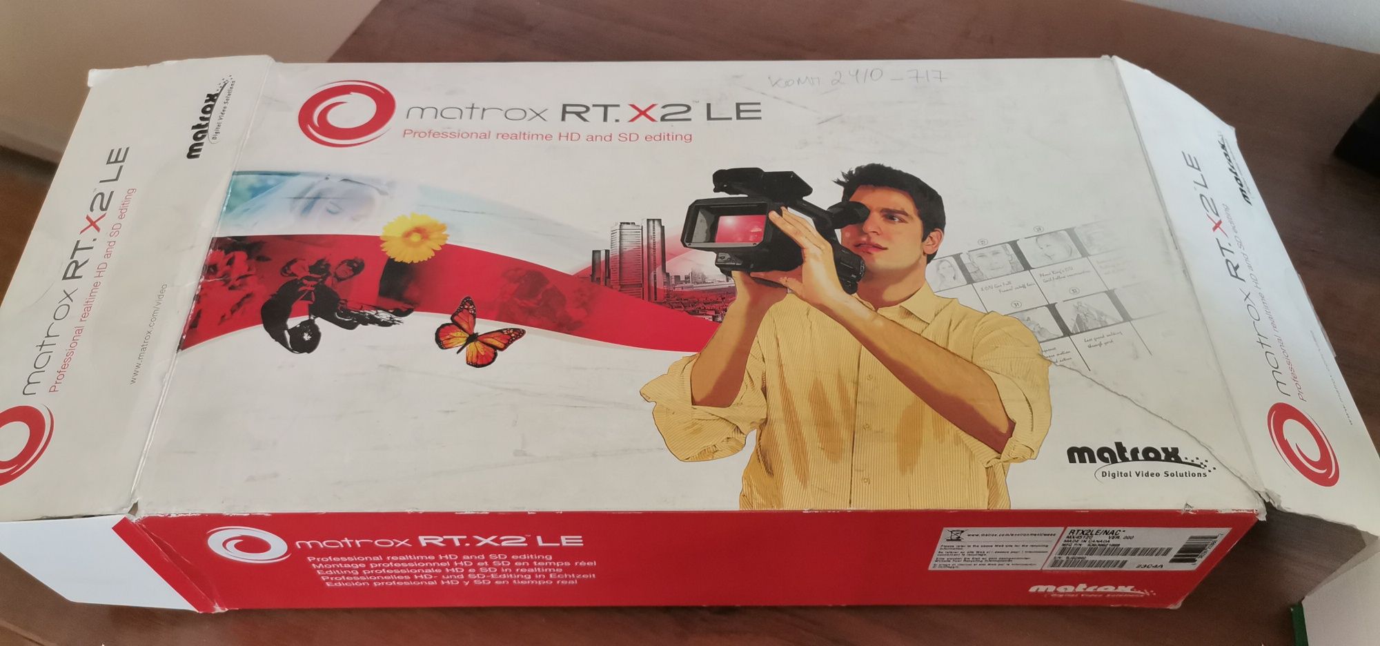 Внешый плата Matrox Rtx2le-nac