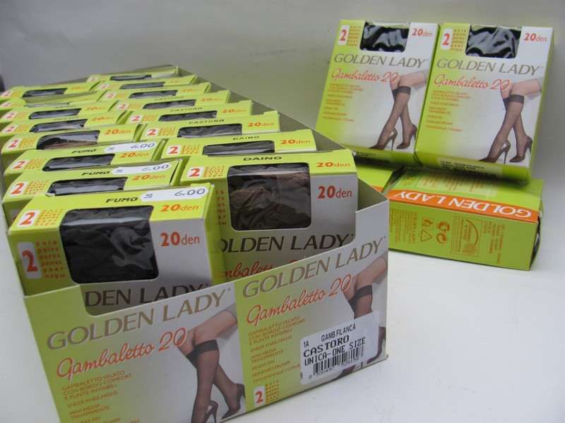 2 + 1 GRATIS Sosete treisferturi Golden Lady Gambaletto 20 D. 2per/cut