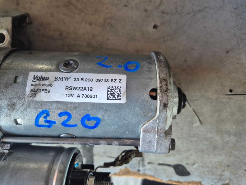 Electromotor BMW RSW22A12 G20 G01 2.0 Diesel E6 B47