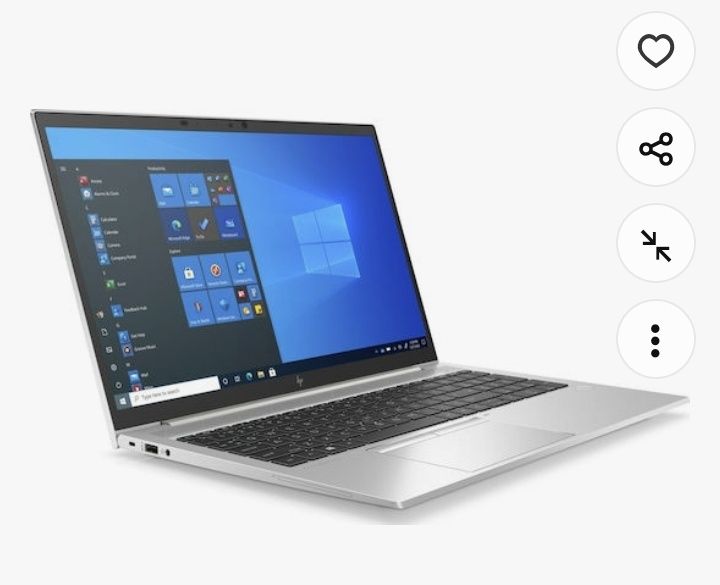 Laptop HP argintiu stare foarte buna