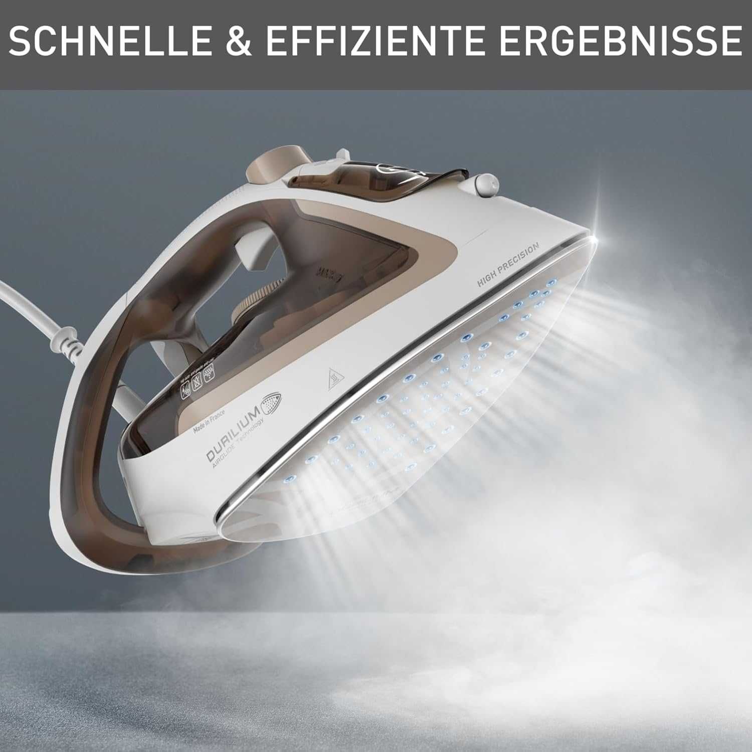 Парна ютия Tefal FV5780 Easygliss Eco 2800W 240g/min Durilium AirGlide