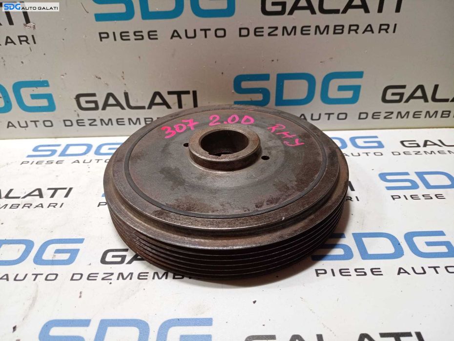 Fulie Vibrochen Arbore Cotit Motor Peugeot 307 2.0 D RHY 2002 - 2008 [M5121]