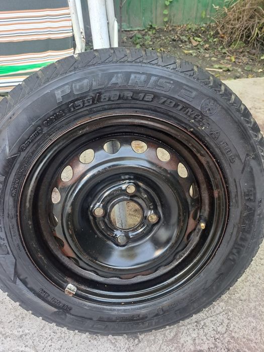 Cauciuc 155/80 R13 79 TM+S cu janta stare foarte bună