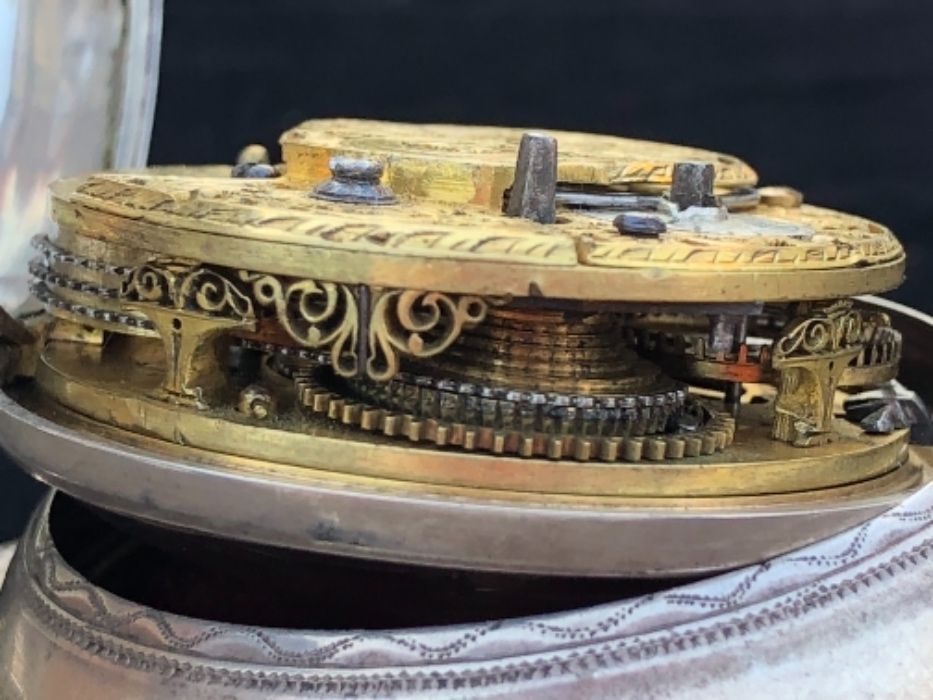 Джобен часовник на големия майстор William Clarke от 1700 г.