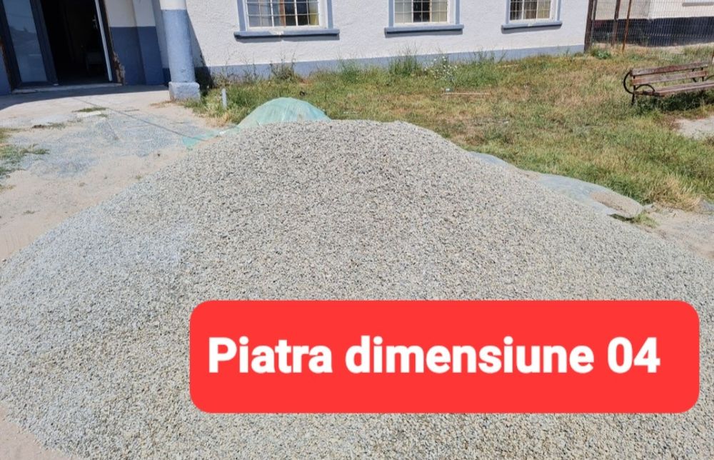 Balastru amestec beton nisip, piatra