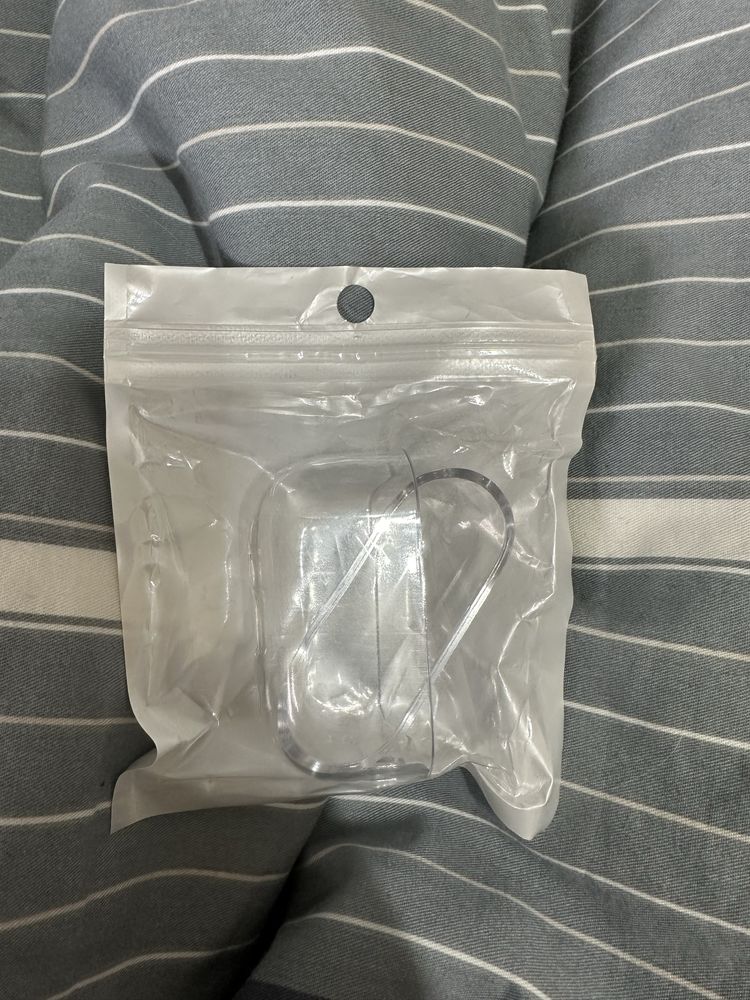 Прозрачный чехол для airpods 2 pro