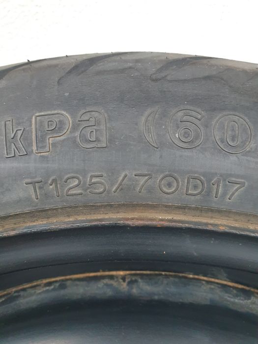 Оригинална резервна гума патерица за ТОЬОТА TOYOTA 17 цола