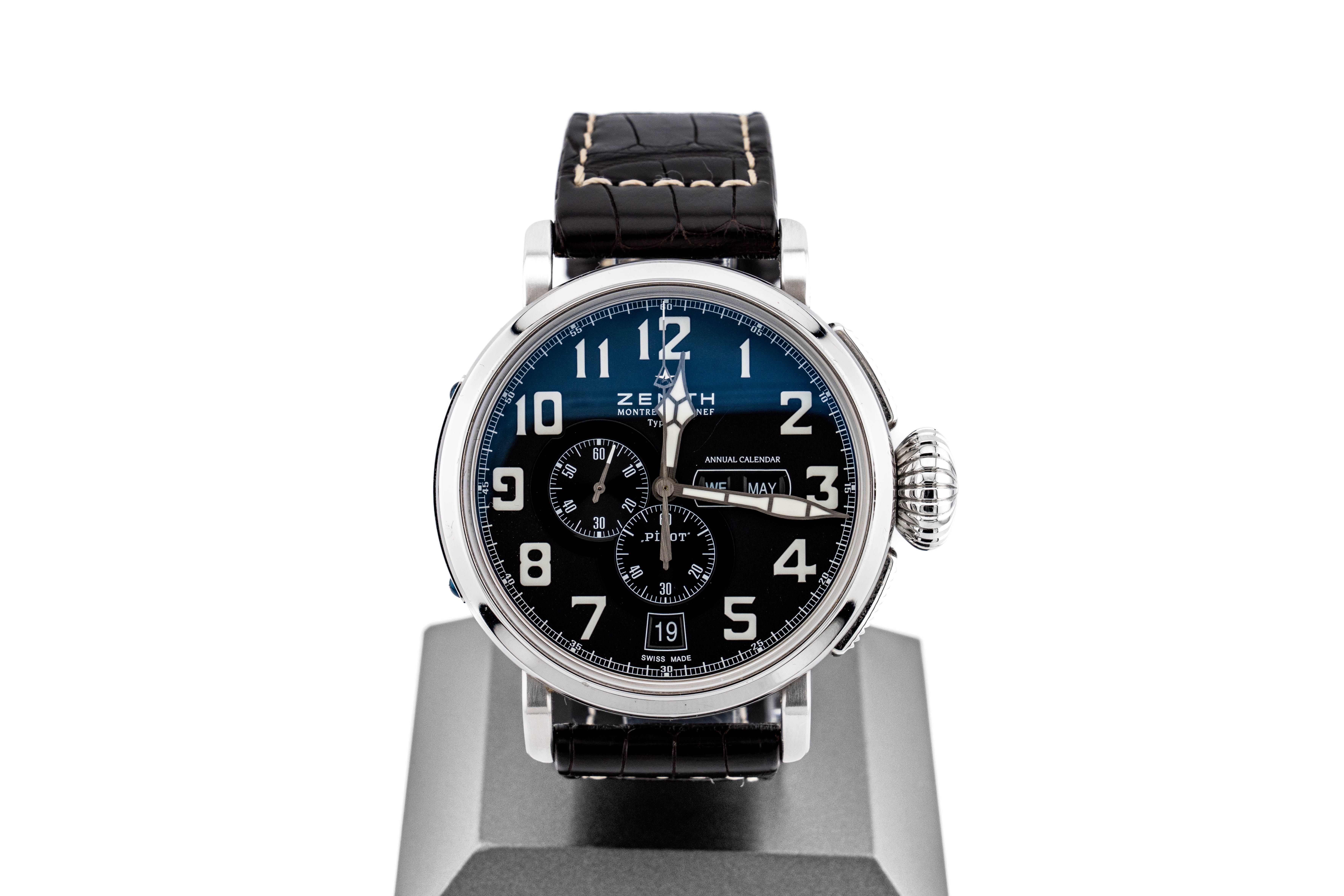 Ceas de mana Zenith Pilot Type 20 Annual Calendar