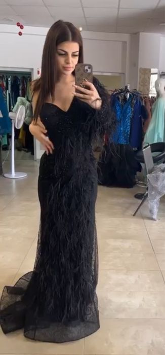 Черна Бална рокля Kiara fashion