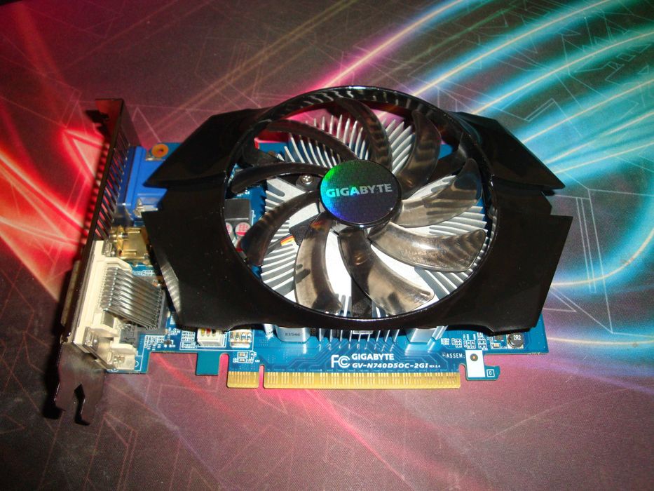 Placa video Nvidia Gigabyte GT740 2GB GDDR5 Samsung PCI-e