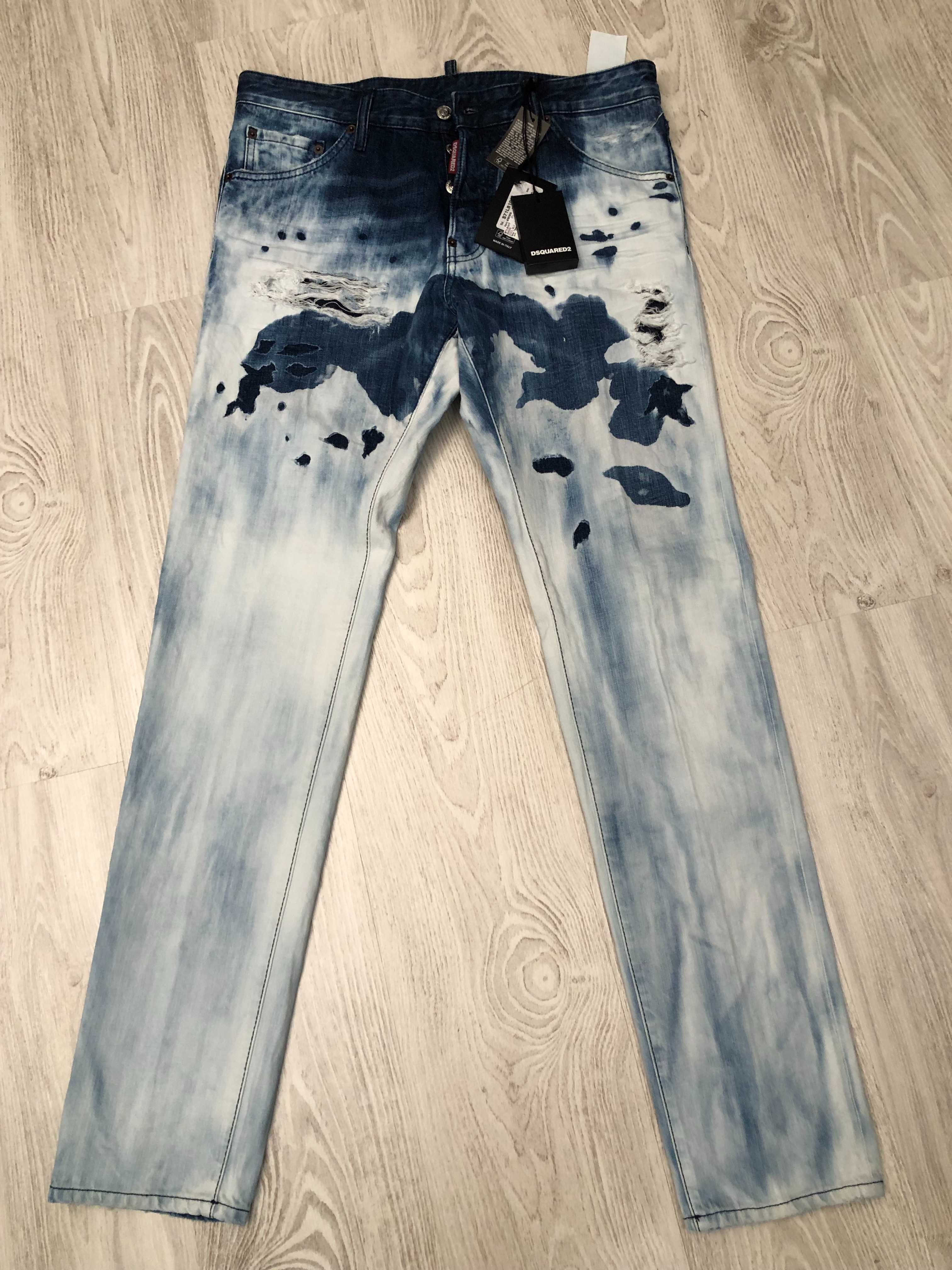 Dsquared2 blugi Cool Guy Jean 52 italy, sau XL, retail 625 euro