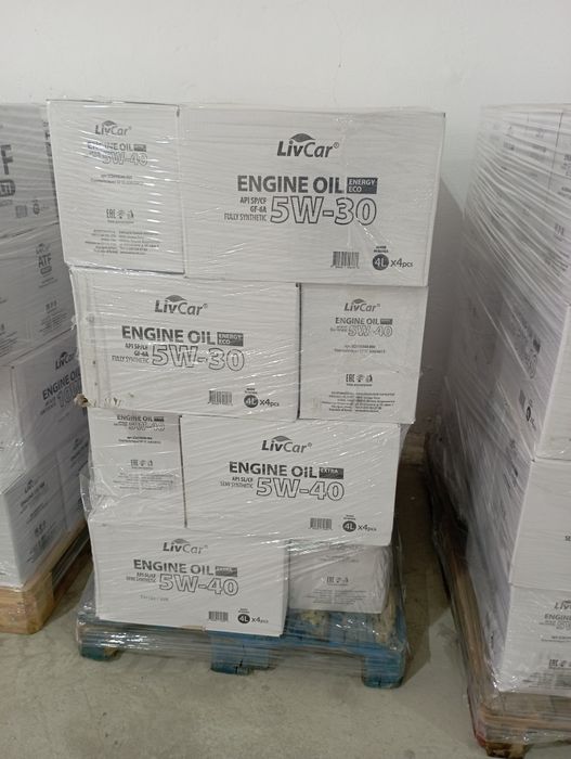 Синтетическое масло для легковых автомобилей