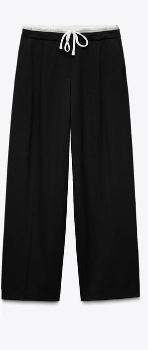 Панталон Zara, черен, размер S